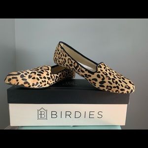 Birdies Starling Cheetah calf hair flats.  Only worn once.  In perfect shape!